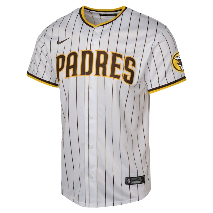 Alternative view of Manny Machado 13 San Diego Padres Home Limited Player YOUTH Jersey - White 