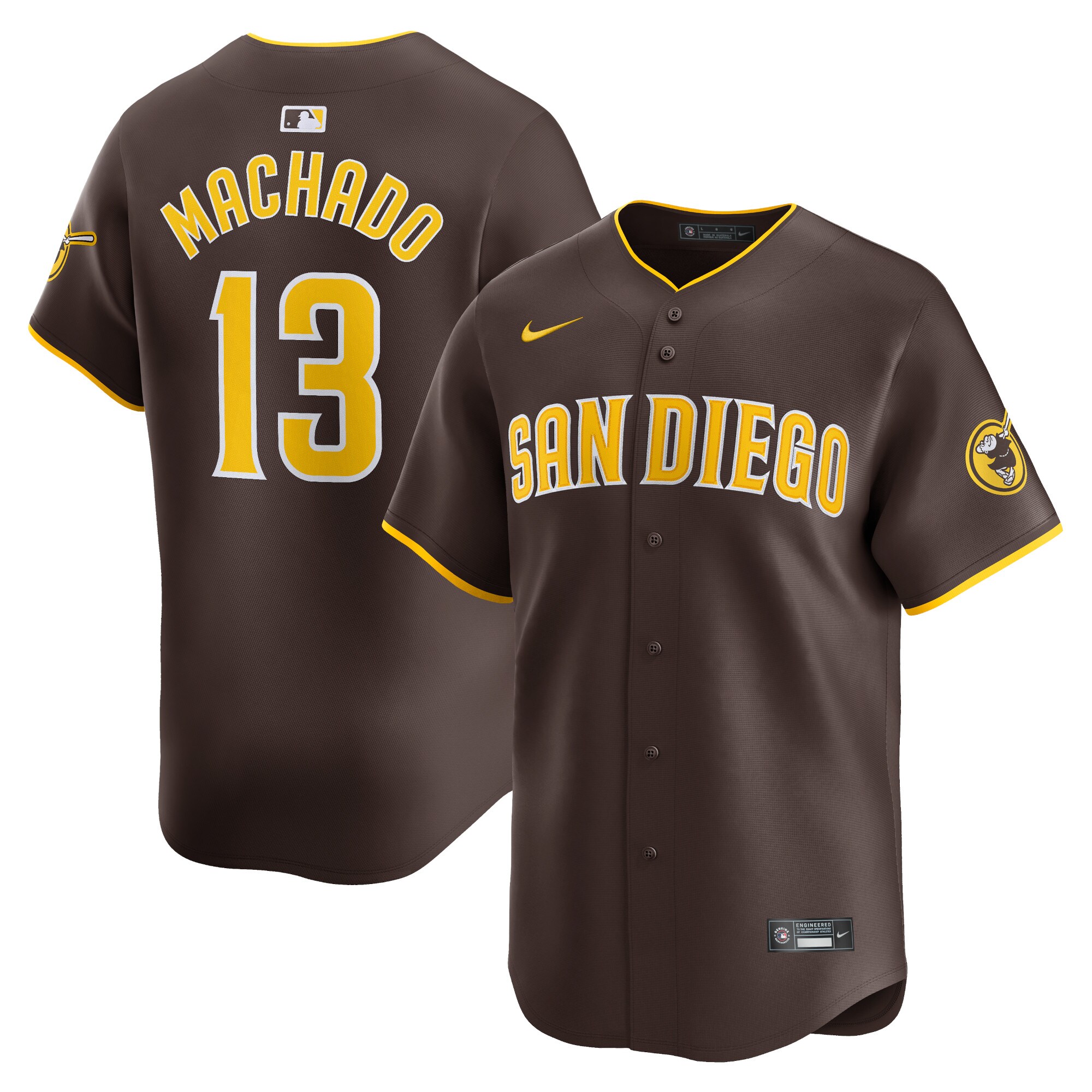 Manny Machado San Diego Padres Home Limited Player Jersey - White