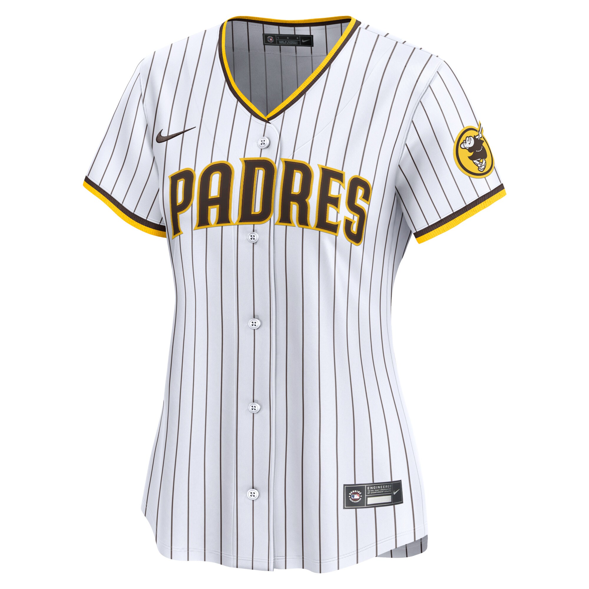 Alternative view of Manny Machado San Diego Padres Women's Home Limited Player Jersey - White