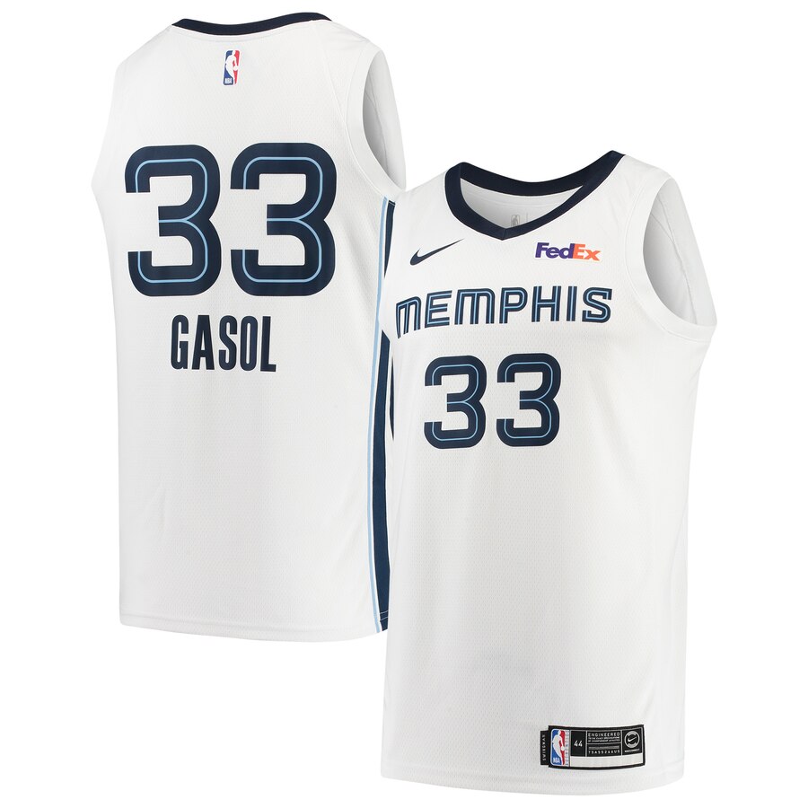 Marc Gasol Memphis Grizzlies Swingman Player Jersey - Association Edition - White