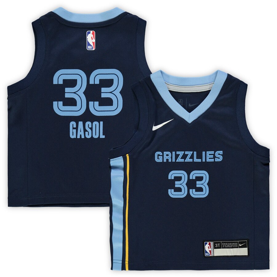 Marc Gasol Memphis Grizzlies Toddler Replica Jersey - Navy