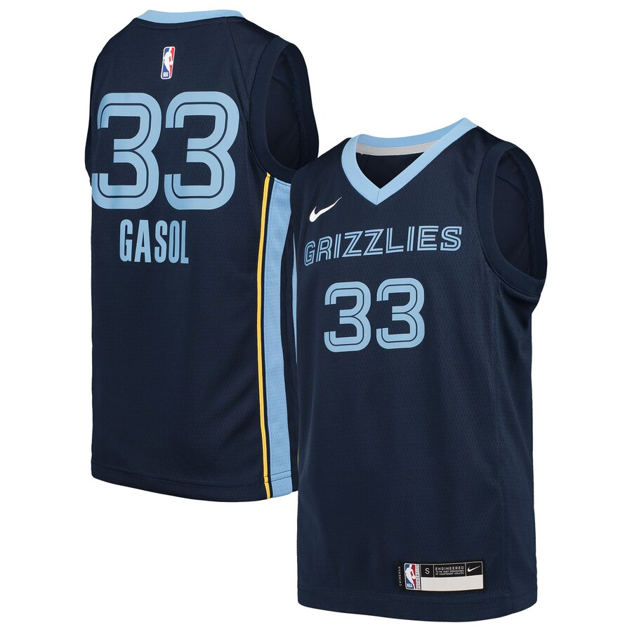 Marc Gasol Memphis Grizzlies Youth Swingman Jersey - Navy