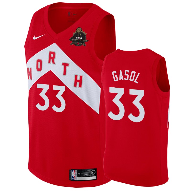 Marc Gasol Toronto Raptors 2019 Finals Champions Men's Earned Jersey