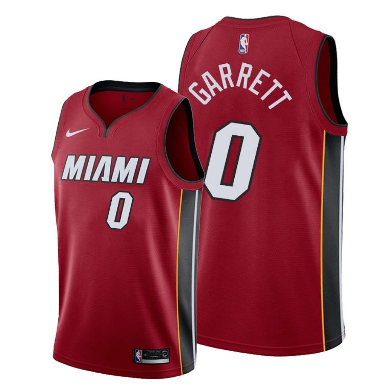 Marcus Garrett 0 Miami Heat Statement Edition Red Jersey - Men Jersey - JS969 
