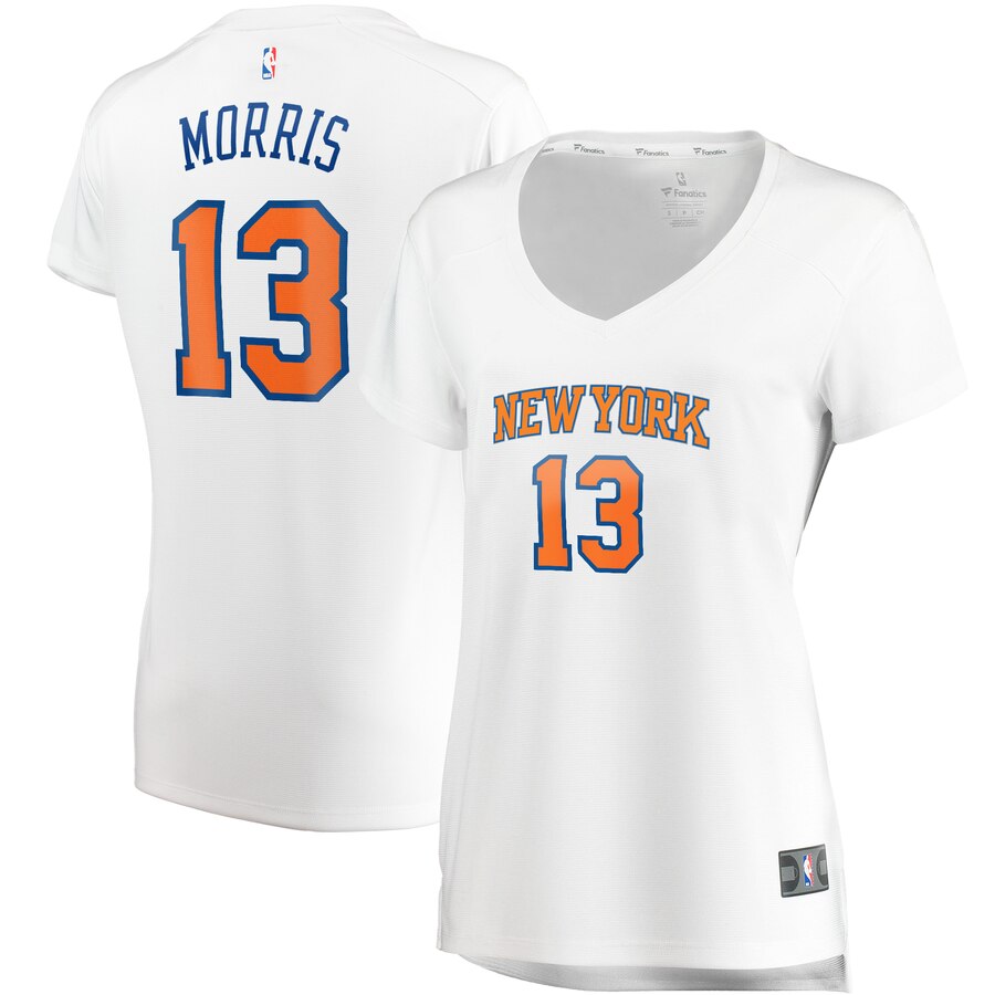 Marcus Morris New York Knicks Fanatics Branded Women's Fast Break Player Replica Jersey - Association Edition - White