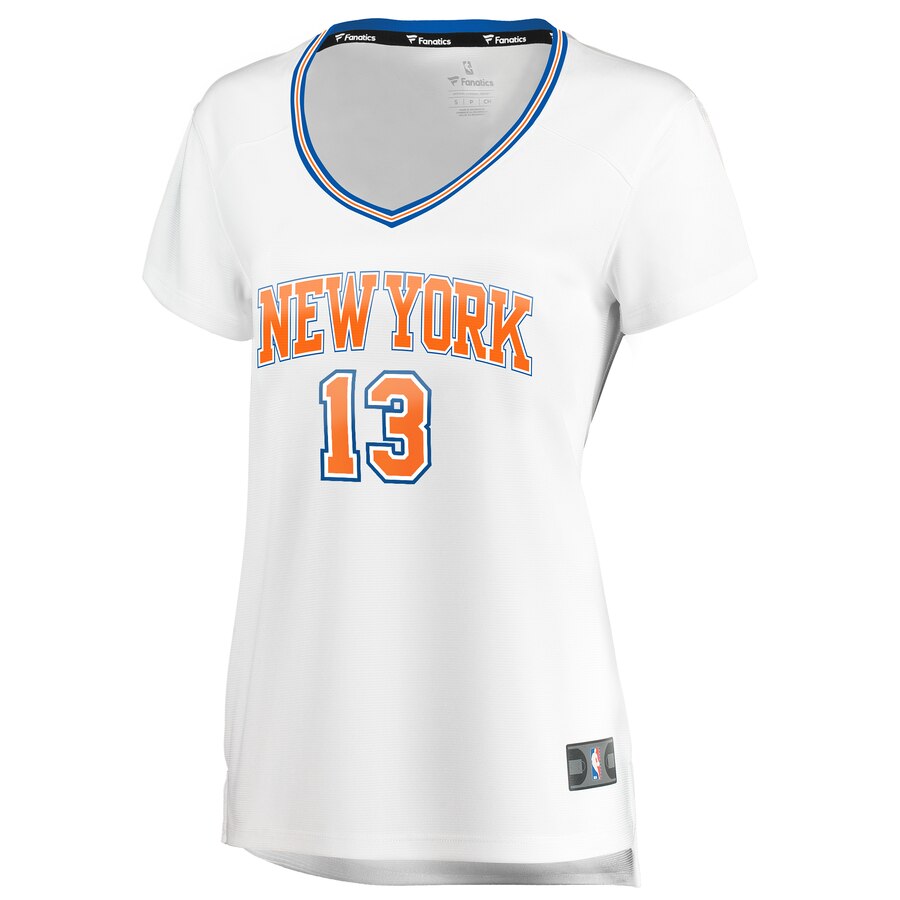 Alternative view of Marcus Morris New York Knicks Fanatics Branded Women's Fast Break Player Replica Jersey - Statement Edition - White