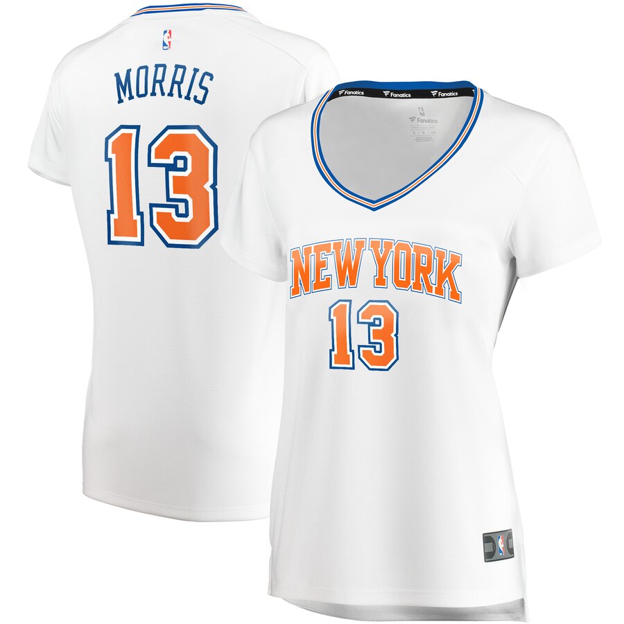 Marcus Morris New York Knicks Fanatics Branded Women's Fast Break Player Replica Jersey - Statement Edition - White