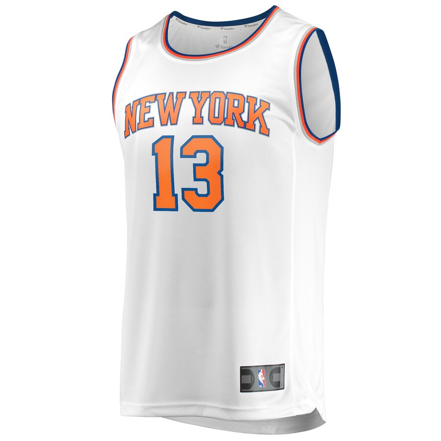 Alternative view of Marcus Morris New York Knicks Fanatics Branded Youth Fast Break Replica Player Jersey - Association Edition - White