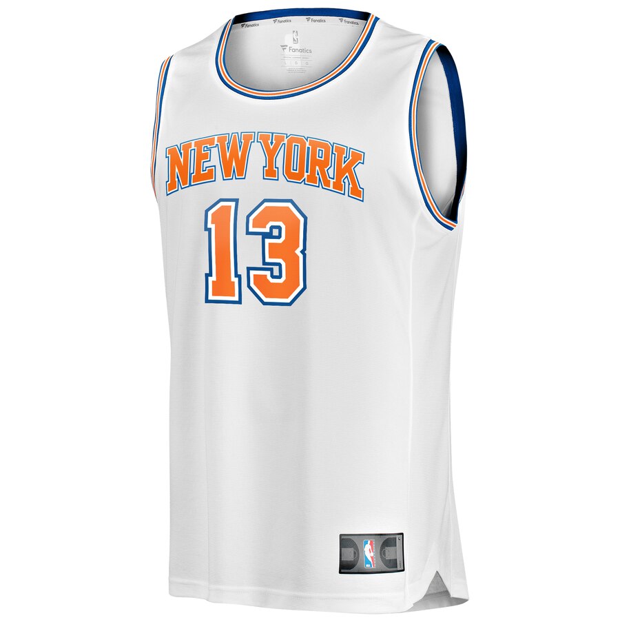 Alternative view of Marcus Morris New York Knicks Fanatics Branded Youth Fast Break Replica Player Jersey - Statement Edition - White