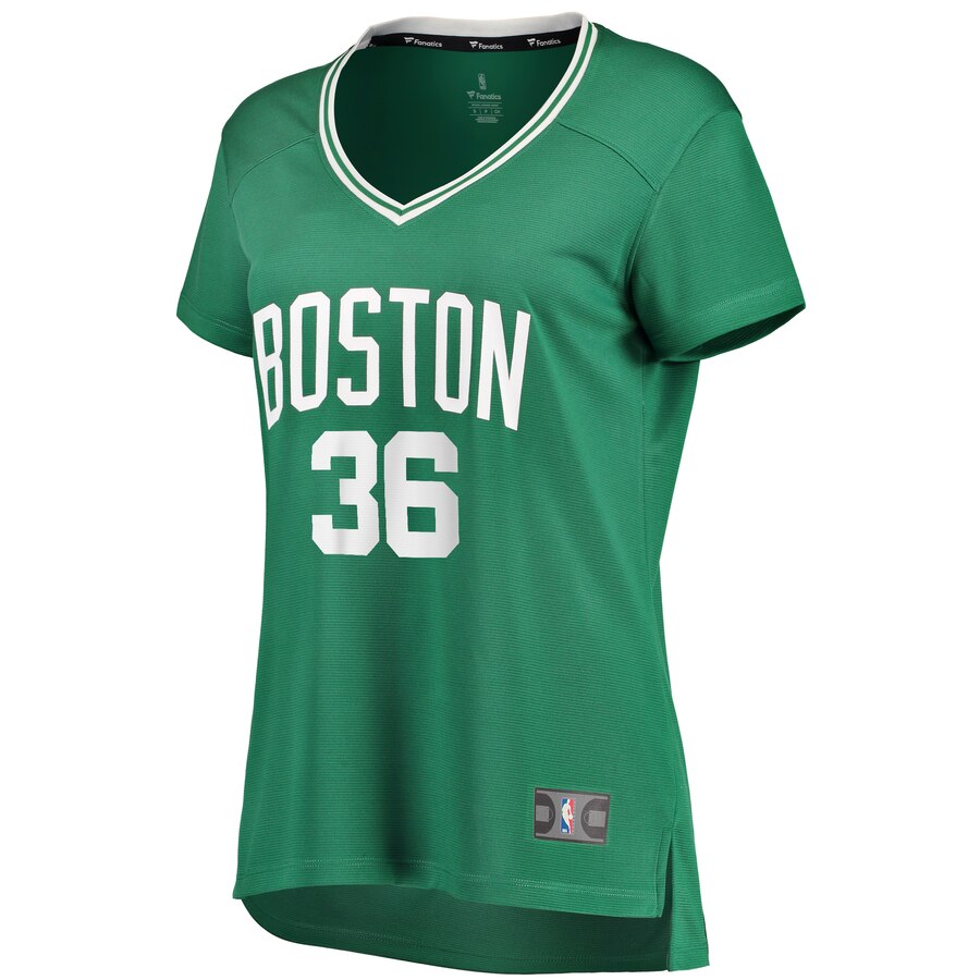 Alternative view of Marcus Smart Boston Celtics Fanatics Branded Women's Fast Break Replica Player Jersey - Icon Edition - Kelly Green