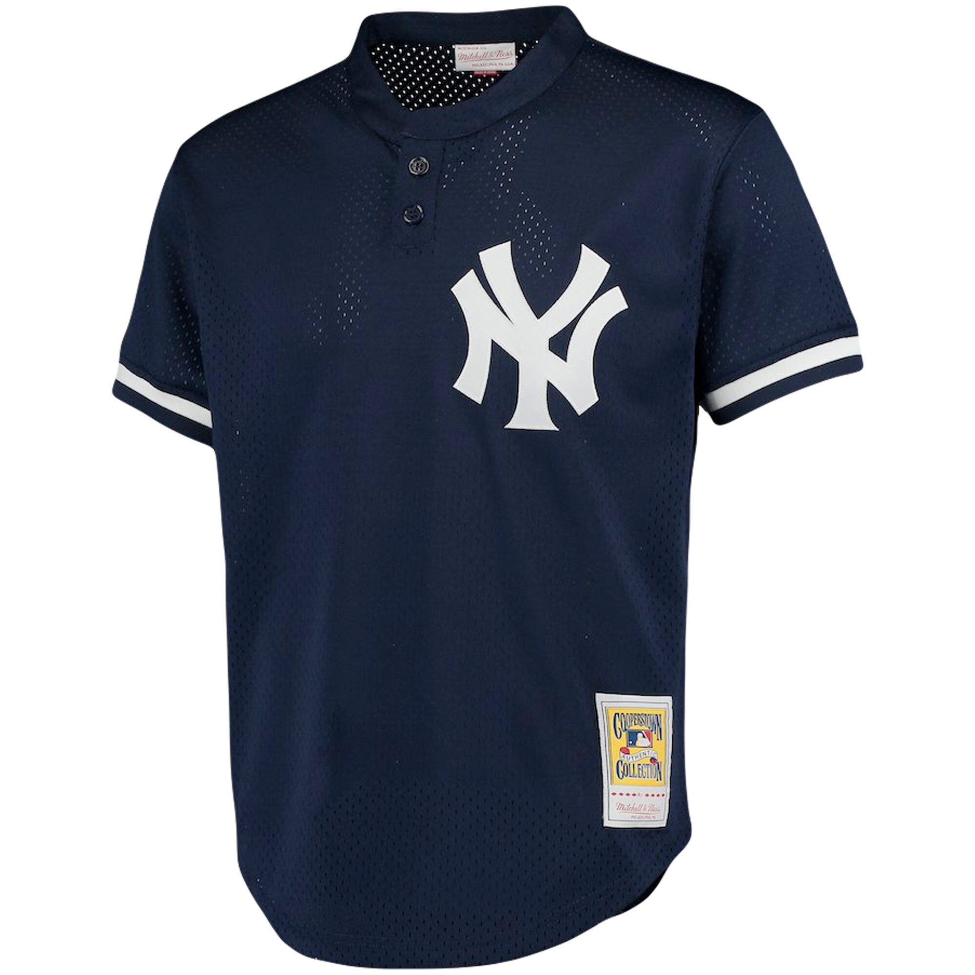 Alternative view of Mariano Rivera New York Yankees Mitchell & Ness Cooperstown Collection Big & Tall Mesh Batting Practice Jersey - Navy