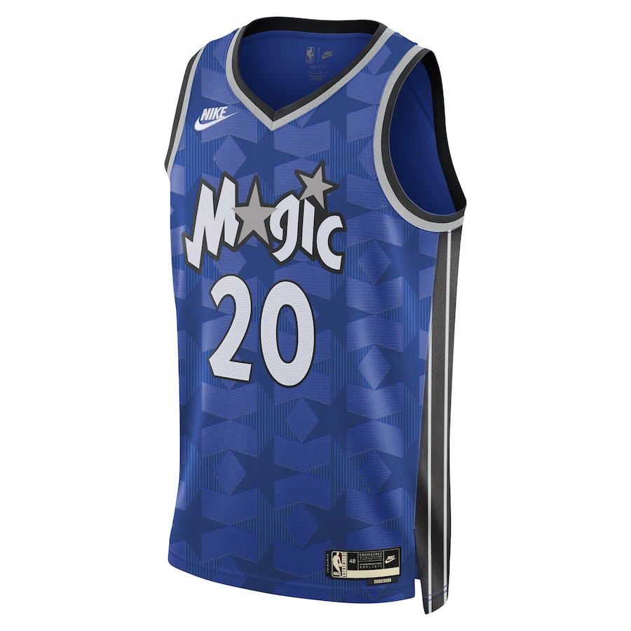 Alternative view of Markelle Fultz 20 Orlando Magic Unisex 2023/24 Swingman Jersey – Classic Edition - Blue - JS657 