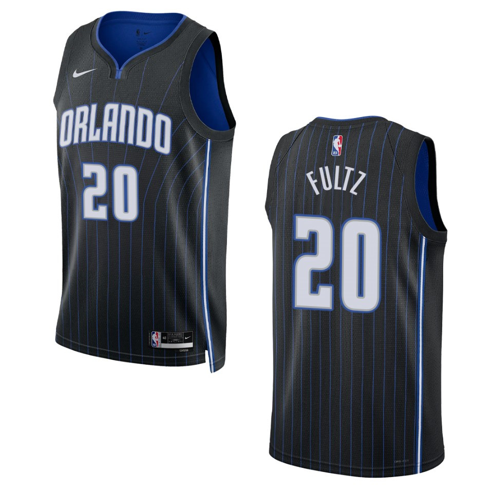 Markelle Fultz Black Icon Edition 2022-23 Orlando Magic Swingman Jersey