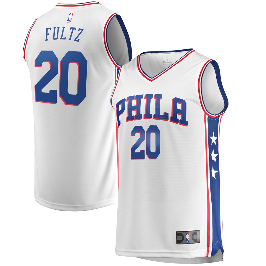Markelle Fultz Philadelphia 76ers Fanatics Branded Fast Break Replica Jersey White - Association Edition