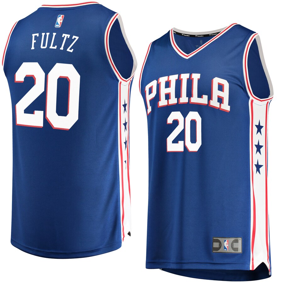 Markelle Fultz Philadelphia 76ers Fanatics Branded Youth Fast Break Replica Jersey Royal – Icon Edition