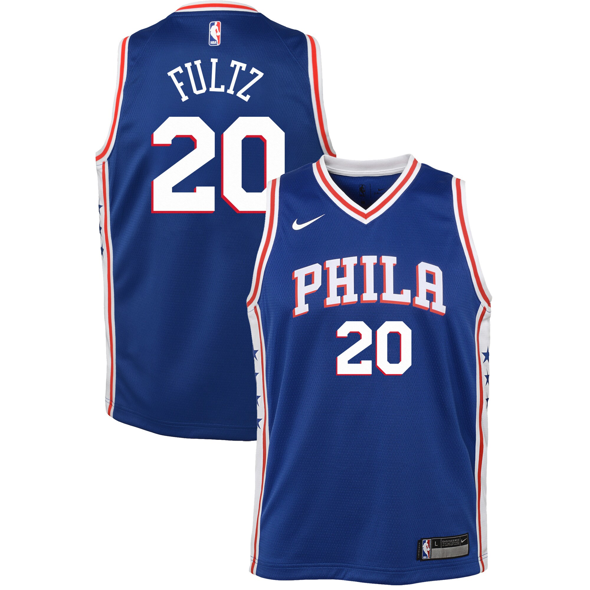 Markelle Fultz Philadelphia 76ers Youth Swingman Jersey Blue – Icon Edition