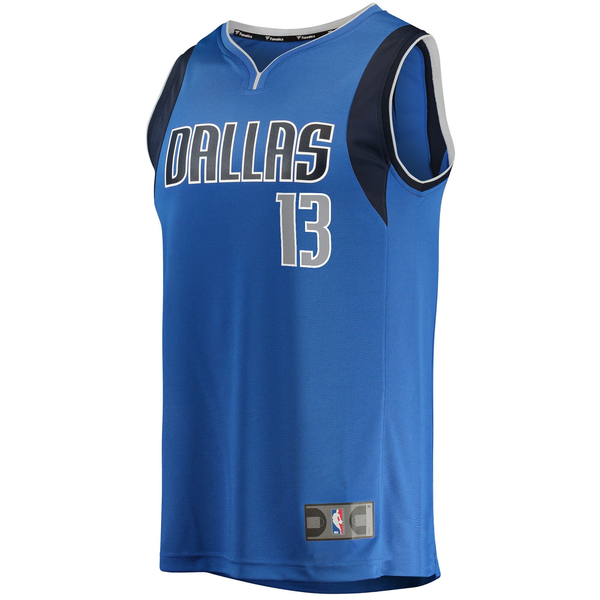 Alternative view of Markieff Morris Dallas Mavericks Fanatics Youth Fast Break Player Jersey - Icon Edition - Blue