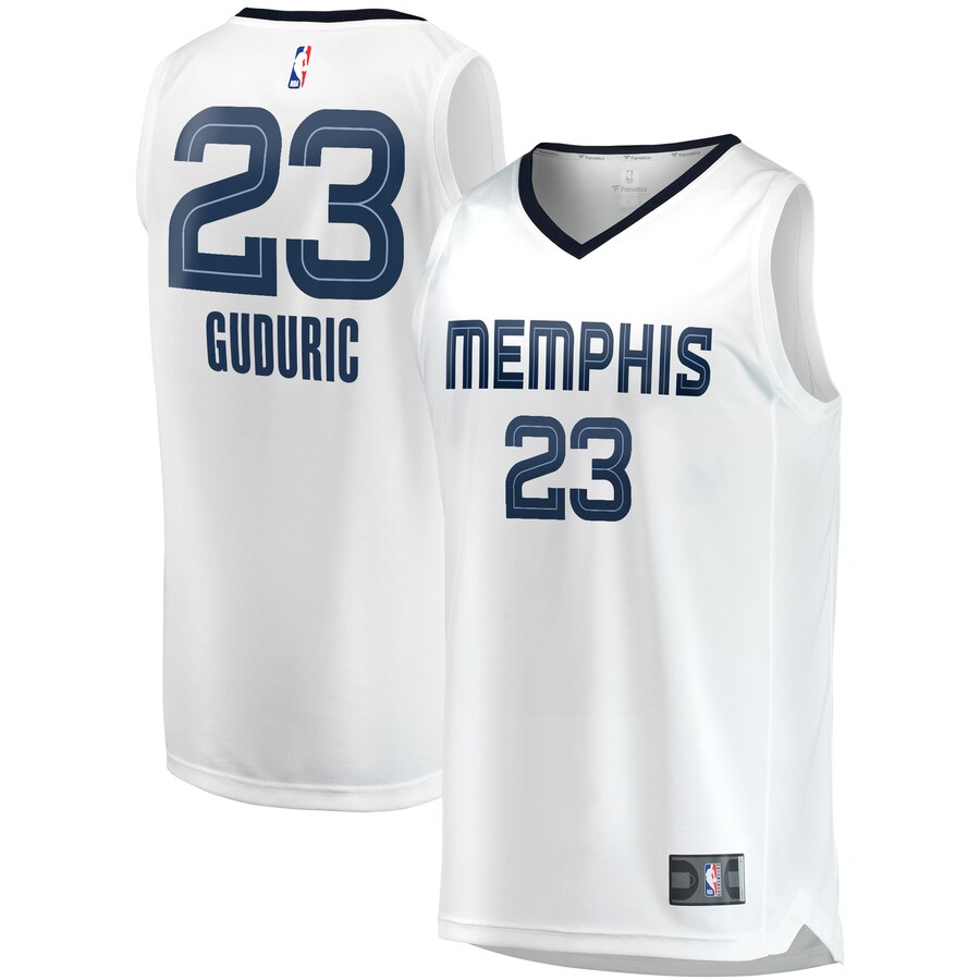 Marko Guduric Memphis Grizzlies Fanatics Branded Youth Fast Break Player Jersey - Association Edition - White