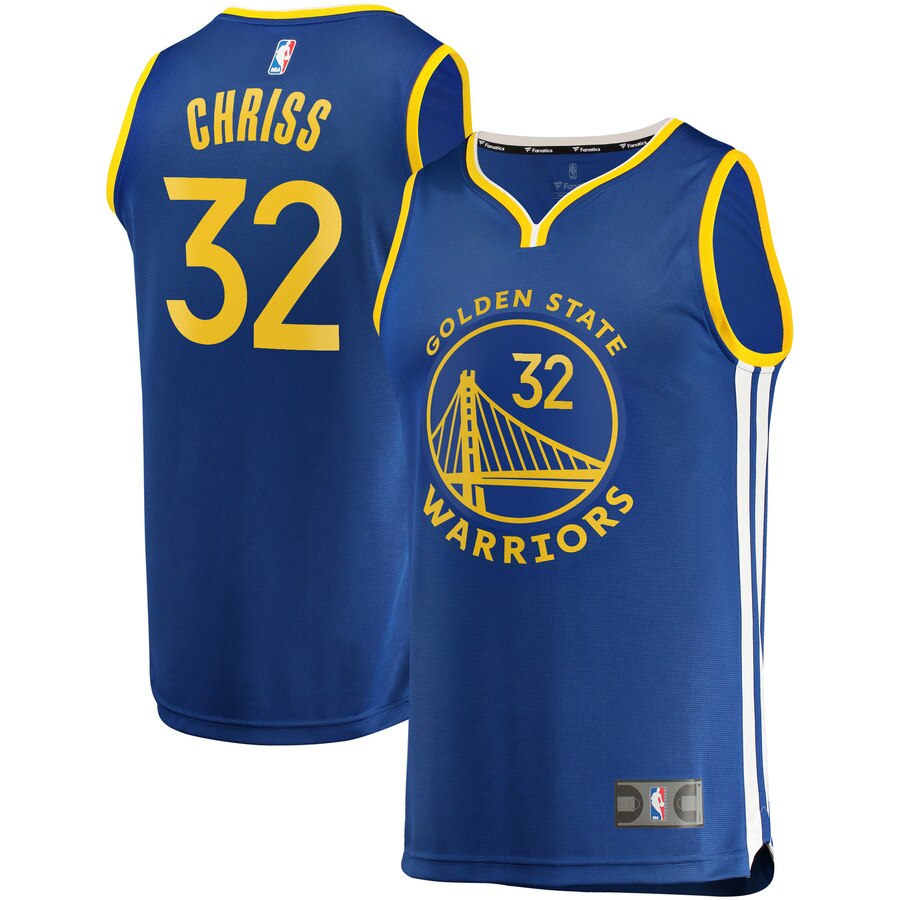 Marquese Chriss Golden State Warriors Fanatics Branded Fast Break Player Jersey - Icon Edition - Royal