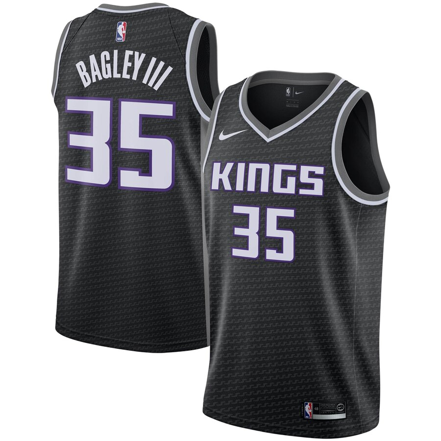 Marvin Bagley Iii Sacramento Kings 2019/2020 Swingman Jersey – Statement Edition – Black
