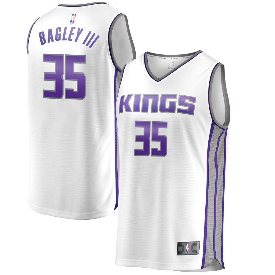 Marvin Bagley Iii Sacramento Kings Fanatics Branded Fast Break Jersey - Association Edition - White
