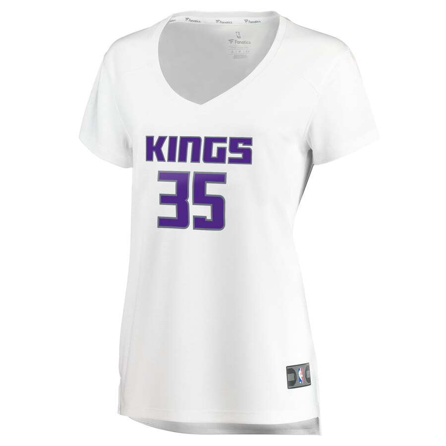 Alternative view of Marvin Bagley Iii Sacramento Kings Fanatics Branded Women's Fast Break Player Replica Jersey - Association Edition - White