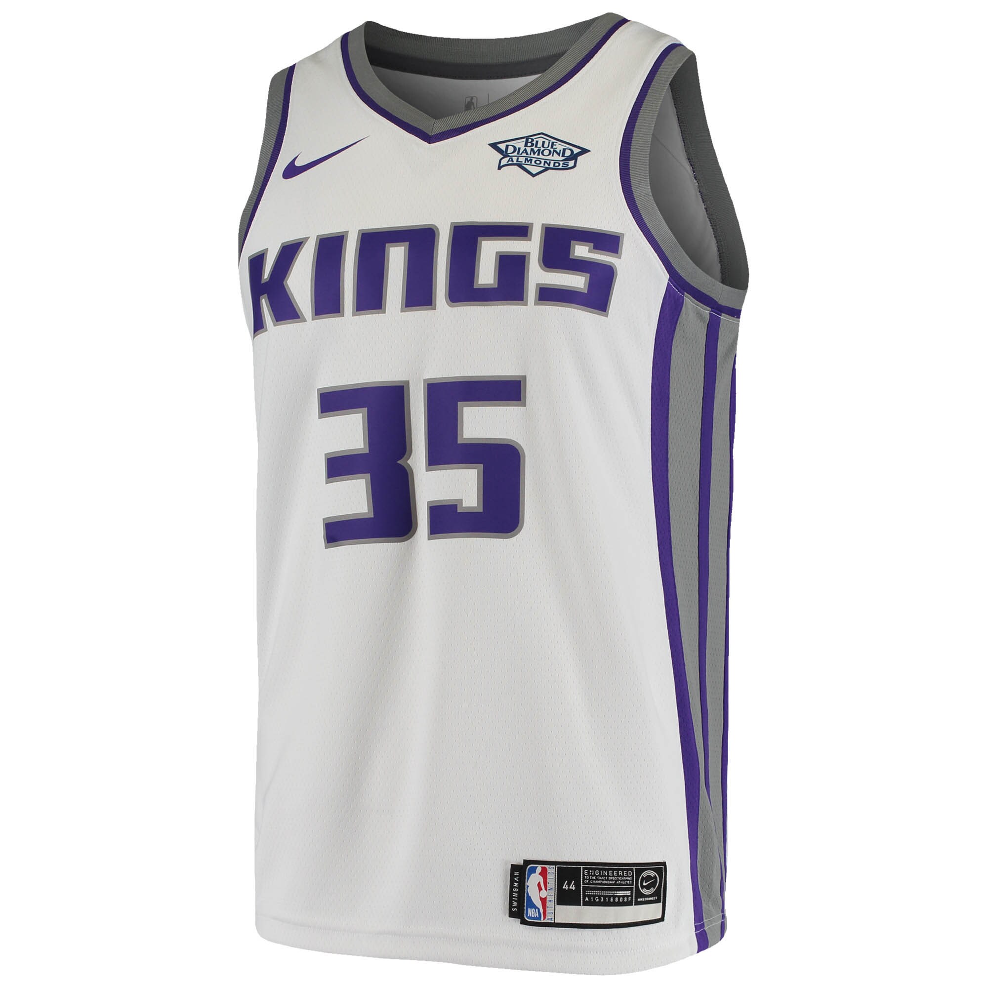 Alternative view of Marvin Bagley Iii Sacramento Kings Swingman Player Jersey - Association Edition - White