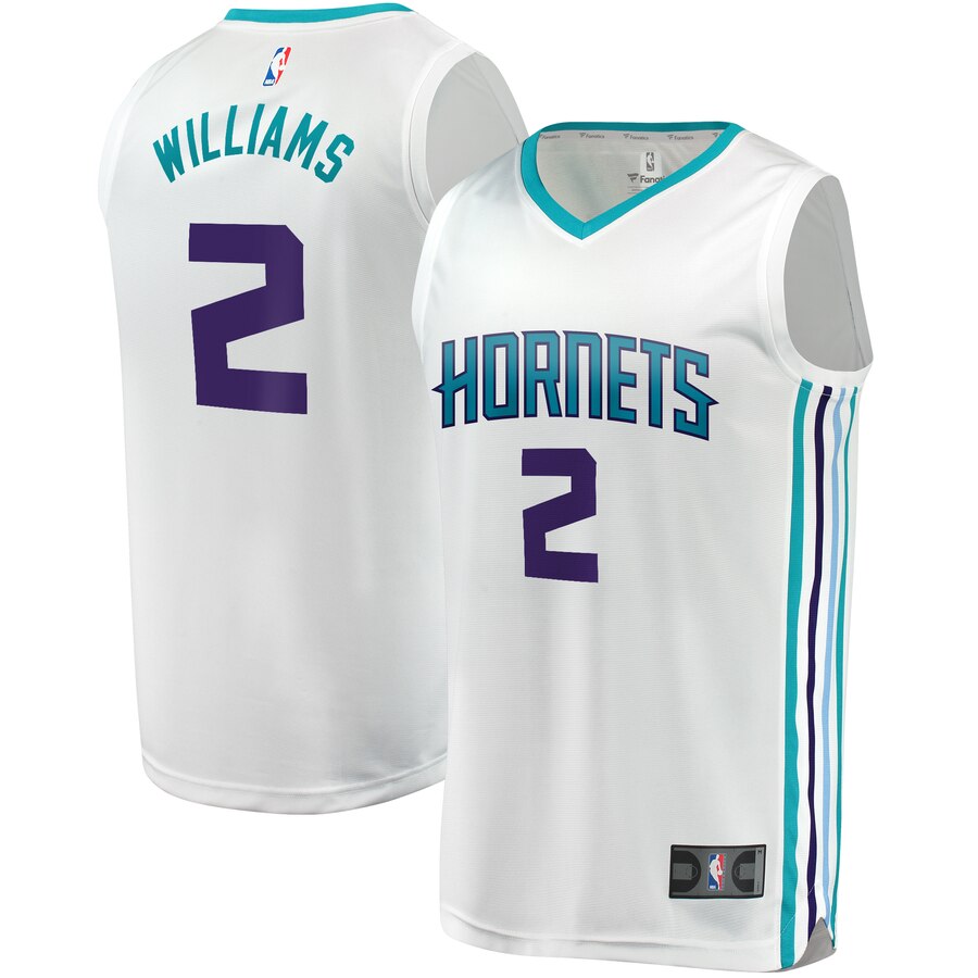 Marvin Williams Charlotte Hornets Fanatics Branded Youth Fast Break Replica Player Jersey - Association Edition - White