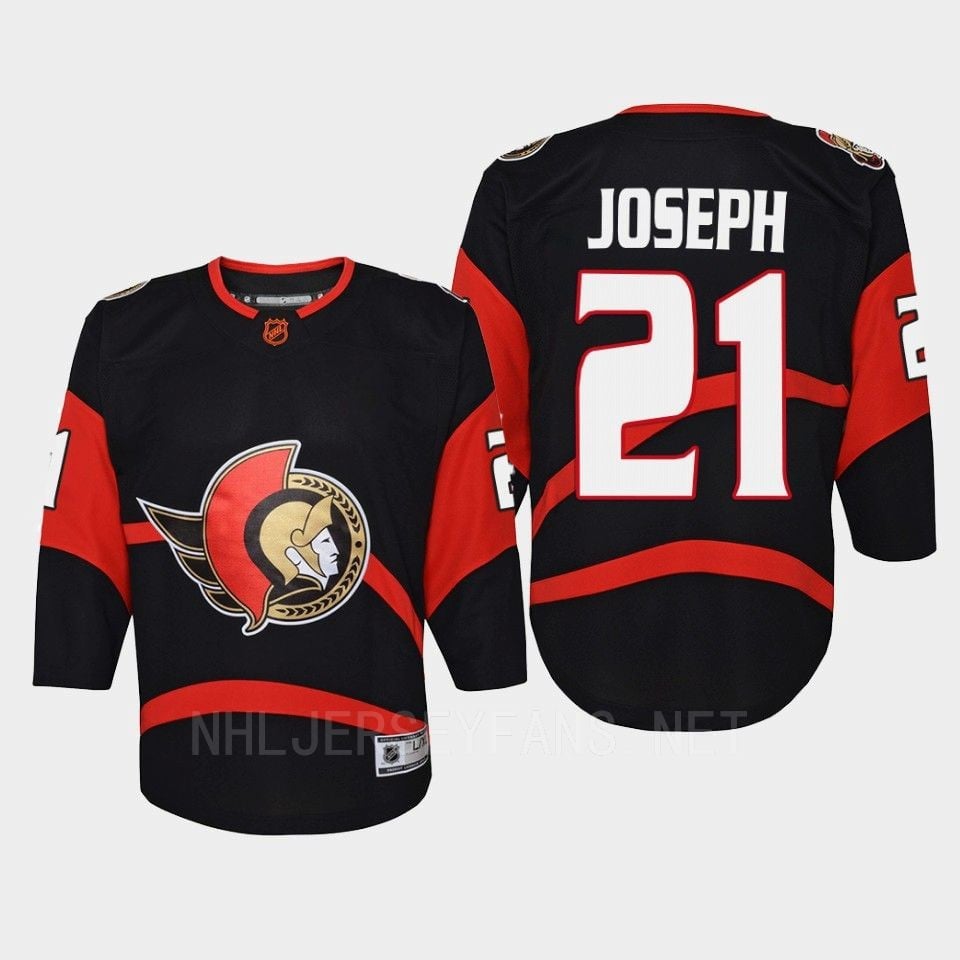 Mathieu Joseph 21 Ottawa Senators 2022 Special Edition 2.0 Retro Youth Jersey Black - JS813 