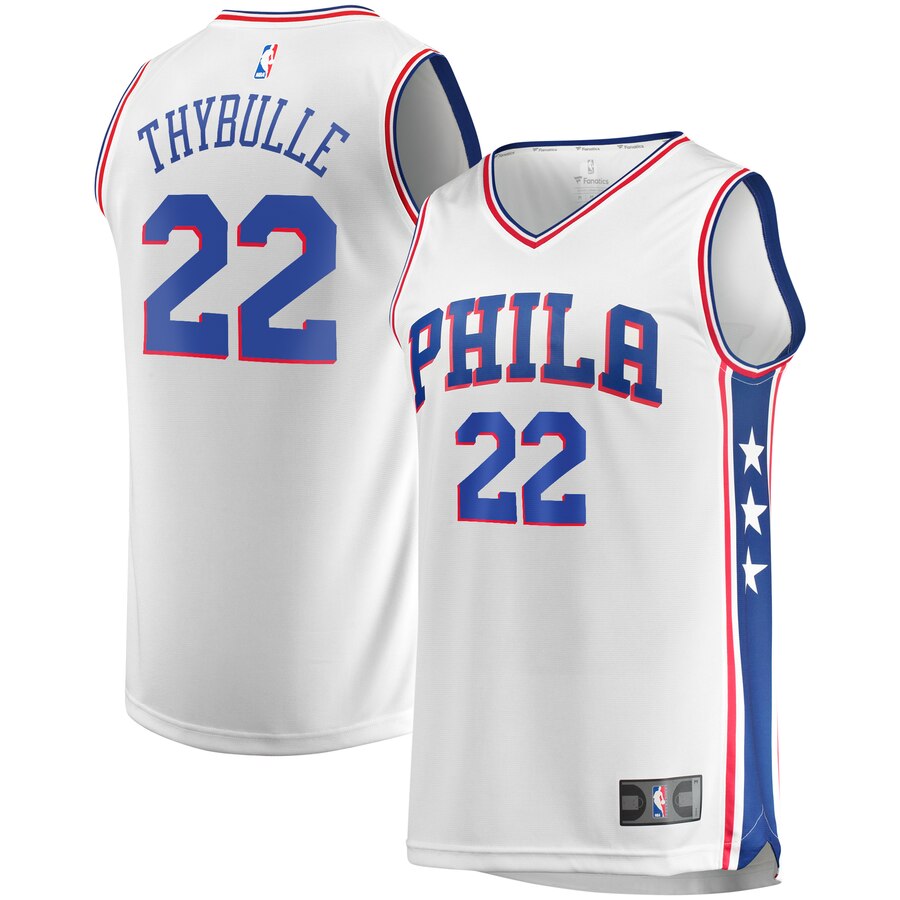 Matisse Thybulle Philadelphia 76ers Fanatics Branded Fast Break Replica Player Team Jersey – Association Edition – White