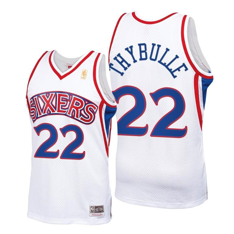 Matisse Thybulle Philadelphia 76ers White Throwback 90s Jersey HWC Swingman - Men Jersey - JS788 