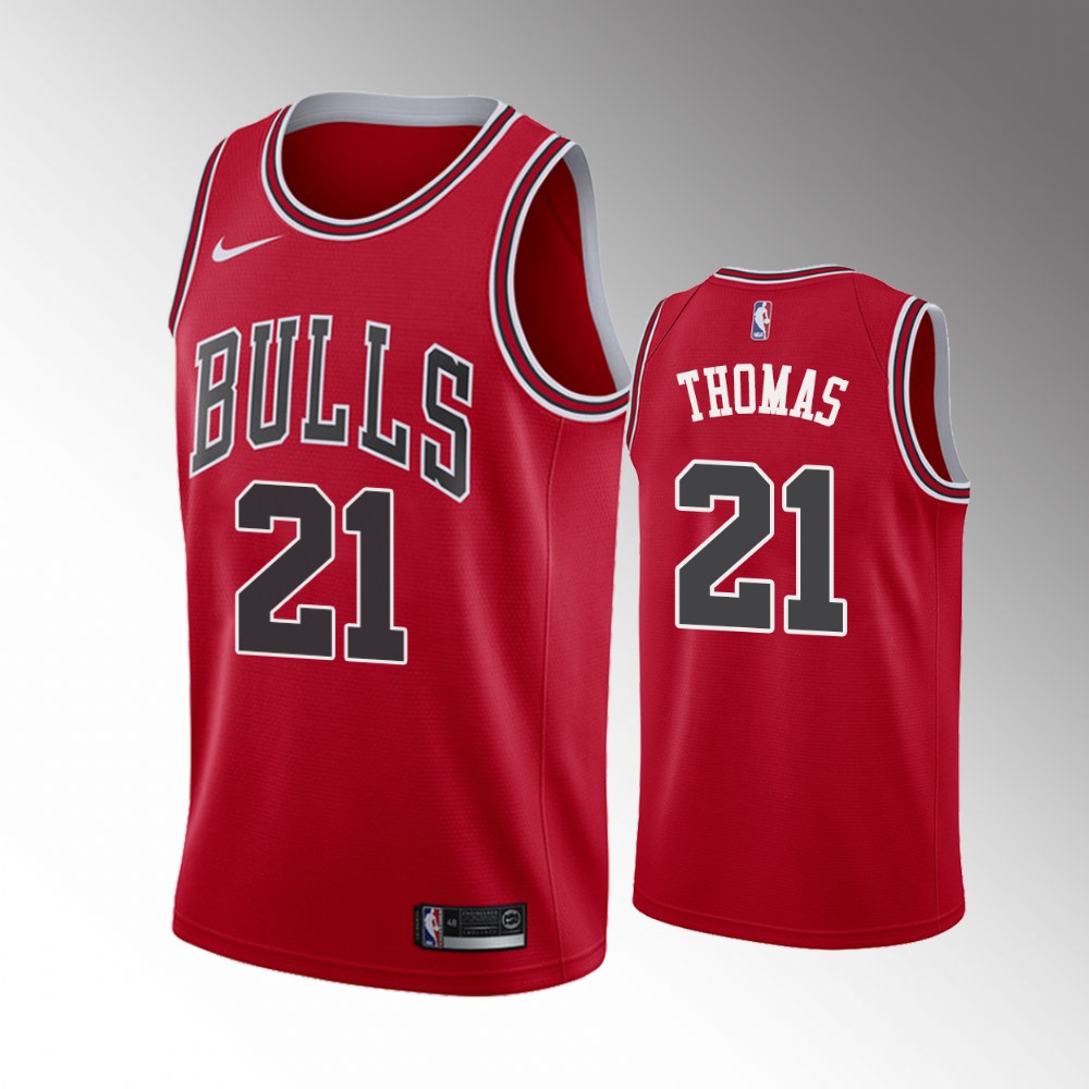 Matt Thomas Chicago Bulls 2021-22 Icon Edition Red Jersey