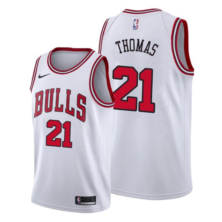 Matt Thomas Chicago Bulls White Association Edition Jersey 21 - Men Jersey - JS488 