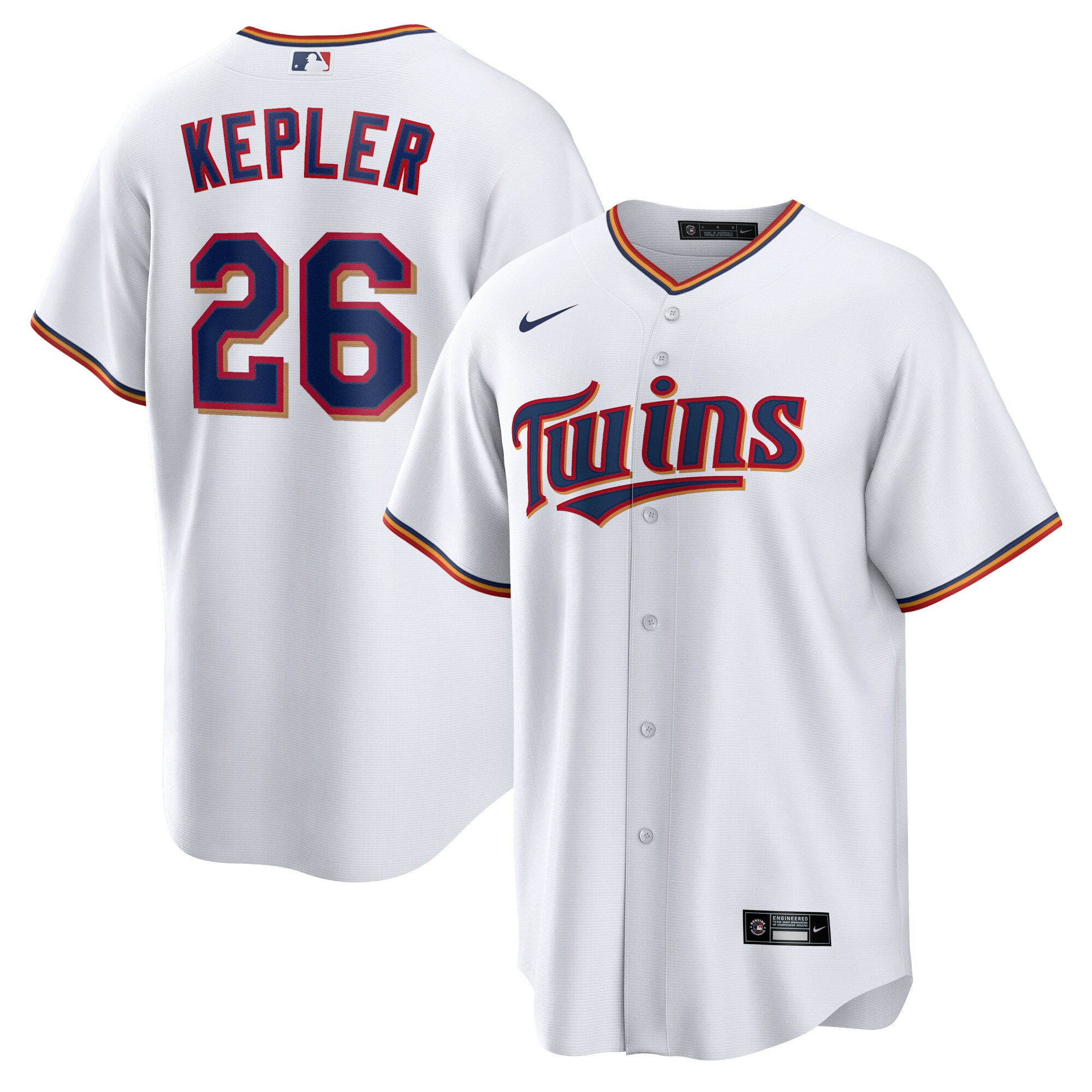 Max Kepler Minnesota Twins Home Replica Player Jersey - White