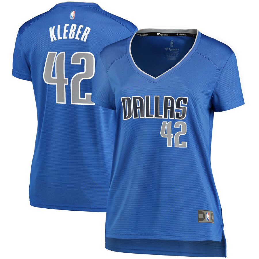 Maxi Kleber Dallas Mavericks Fanatics Branded Women's Fast Break Player Replica Jersey - Icon Edition - Blue