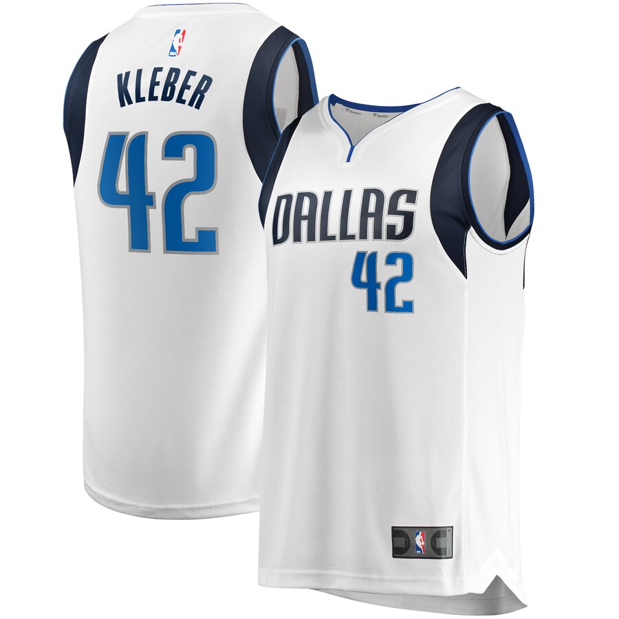Maxi Kleber Dallas Mavericks Fanatics Branded Youth Fast Break Replica Player Jersey - Association Edition - White