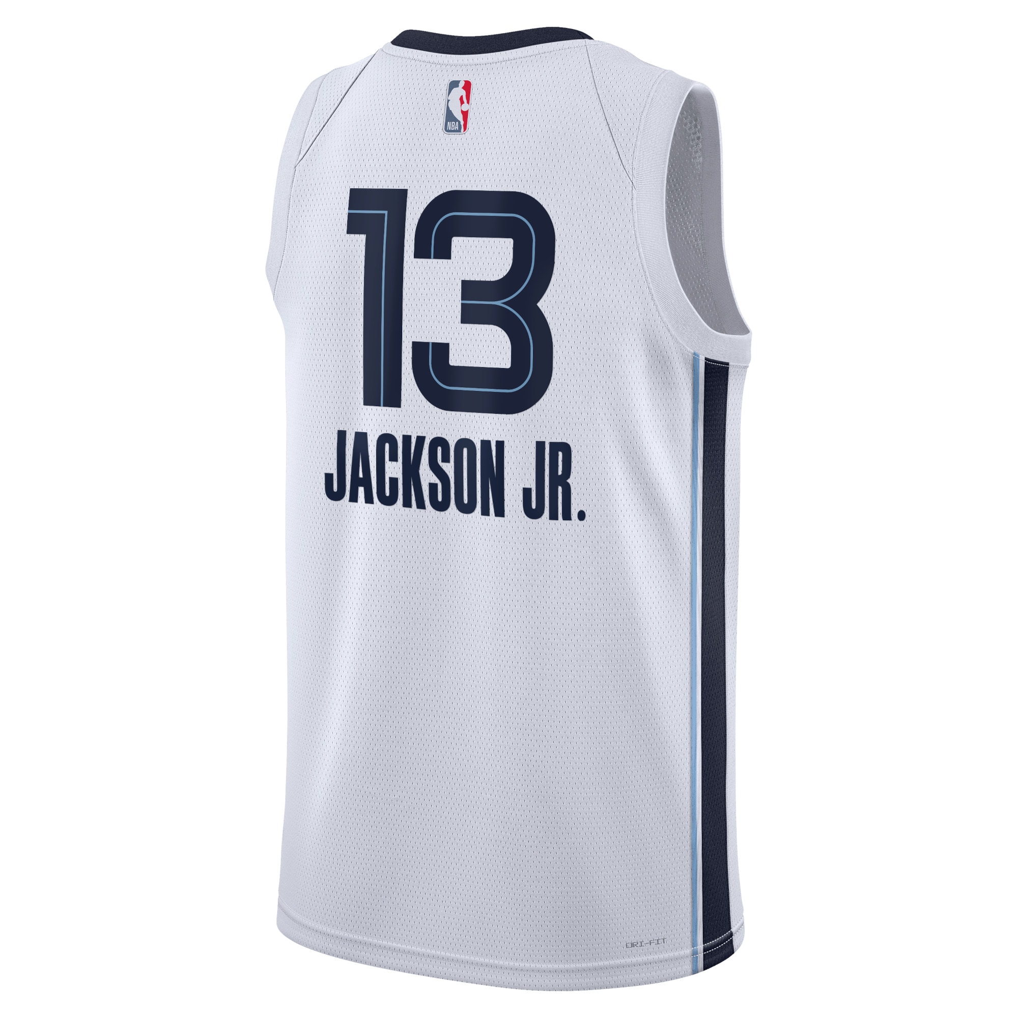Alternative view of Memphis Grizzlies Association Edition Swingman Jersey - White - Jaren Jackson Jr. - Unisex - JS757 