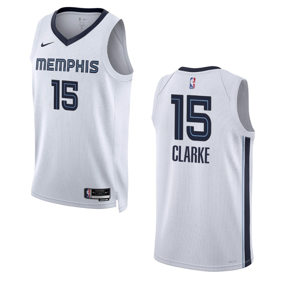 Memphis Grizzlies Brandon Clarke 2022-23 Association Edition White Swingman Jersey