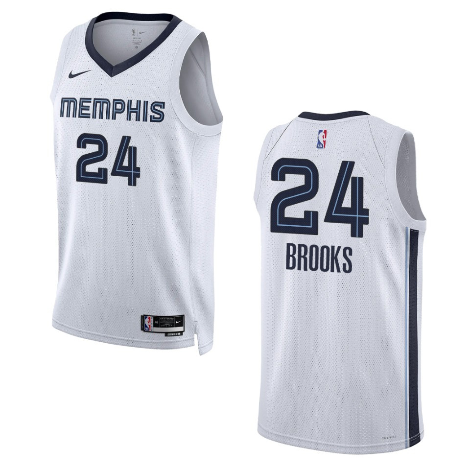 Memphis Grizzlies Dillon Brooks 2022-23 Association Edition White Swingman Jersey