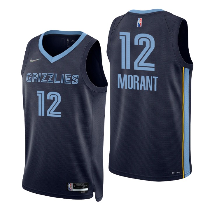 Memphis Grizzlies Ja Morant 75th Anniversary Diamond Jersey Icon