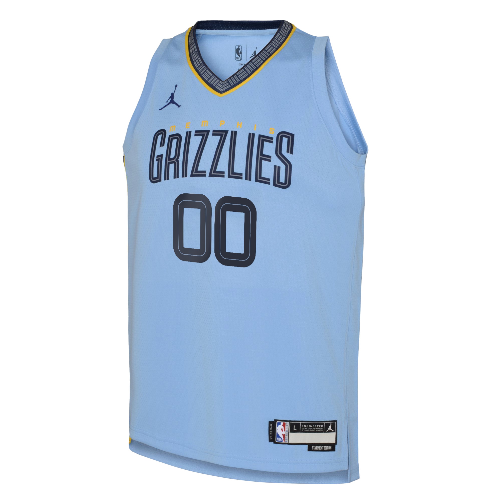 Memphis Grizzlies Jordan Statement Swingman Jersey 22 - Custom - Youth - JS639 