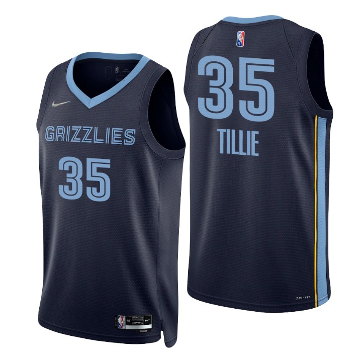 Memphis Grizzlies Killian Tillie 75th Anniversary Diamond Jersey Icon