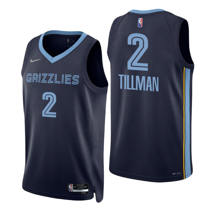 Memphis Grizzlies Xavier Tillman 75th Anniversary Diamond Jersey Icon