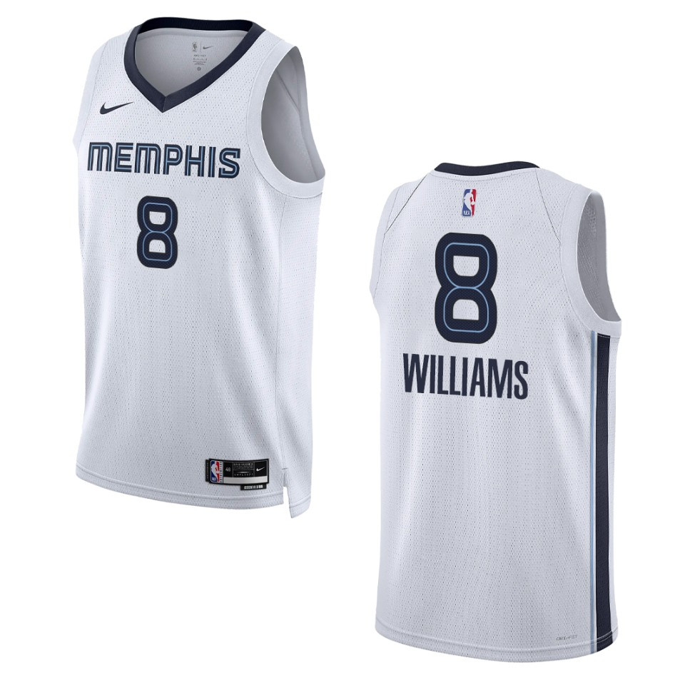 Memphis Grizzlies Ziaire Williams 2022-23 Association Edition White Swingman Jersey