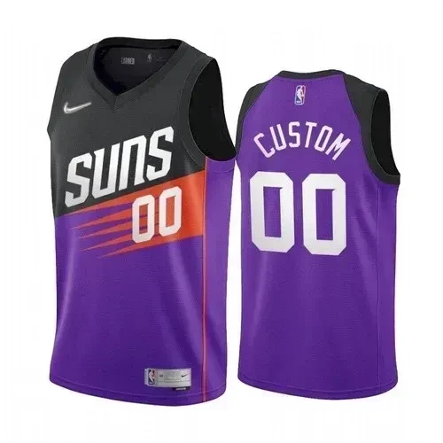 Alternative view of Men Custom Any Size Utah Jazz Hardwood Classics Jersey Purple Jersey - JS214 