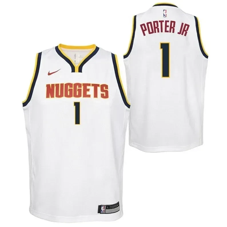 Alternative view of Men Denver Nuggets Michael Porter Jr. 1 Jersey Jersey - JS536 