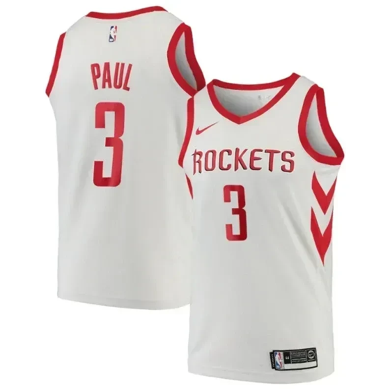 Men Houston Rockets Chris Paul 3 N Edition Jersey Jersey - JS216 