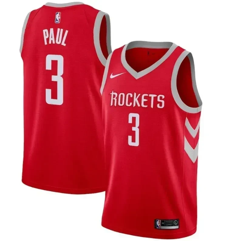 Men Houston Rockets Chris Paul 3 N Edition Jersey Jersey - JS984 
