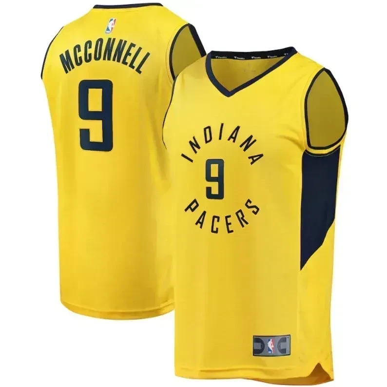 Men Indiana Pacers T.j. Mcconnell 9 Jersey Jersey - JS437 