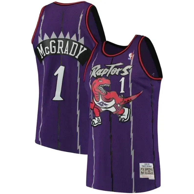 Men Toronto Raptors Tracy Mcgrady 1 Jersey Jersey - JS403 